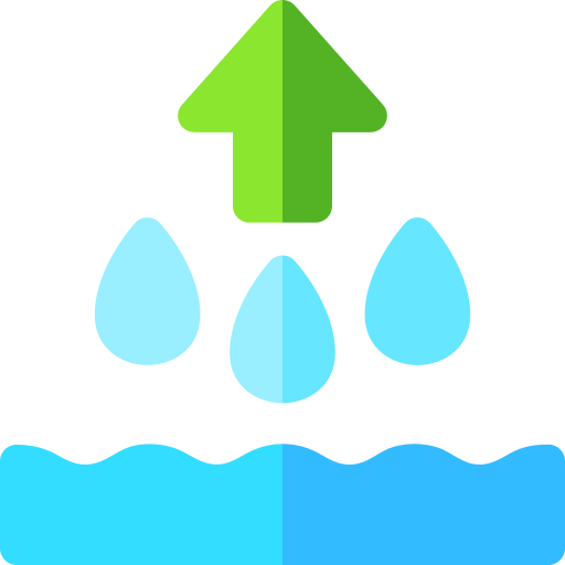 vapor icon with dropless