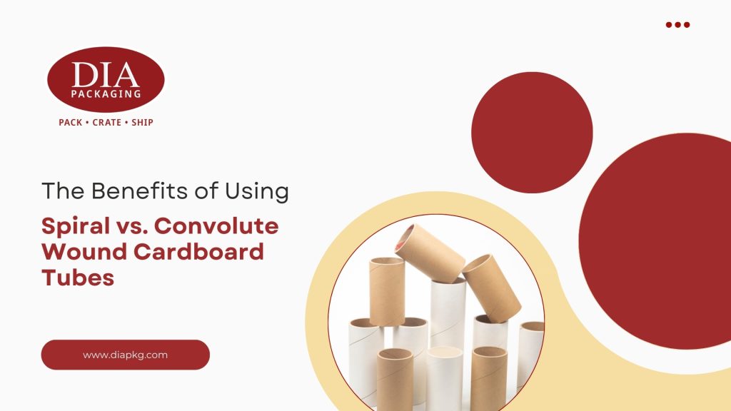 spiral vs convolute cardboard tubes