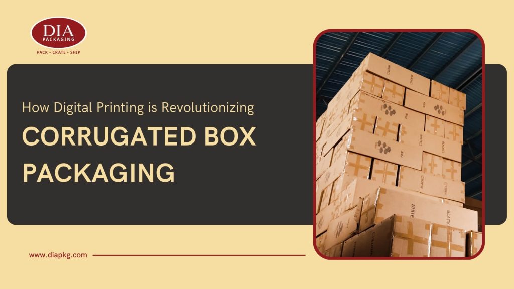 digital printed corrugated box packaging