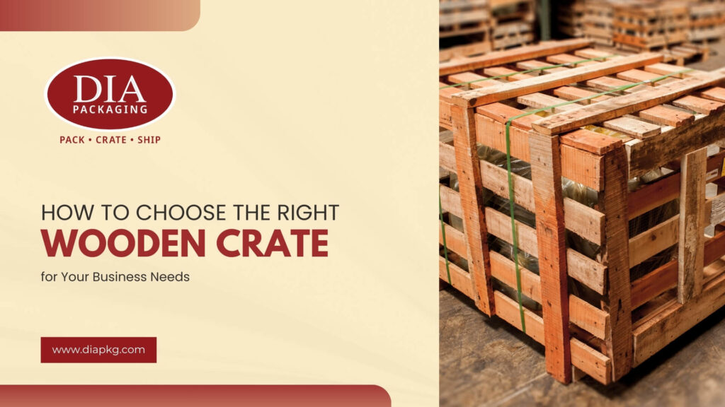 choose wooden crates for the business