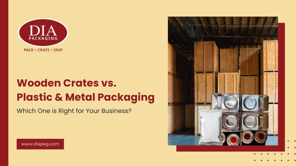 wooden crates vs plastic packaging
