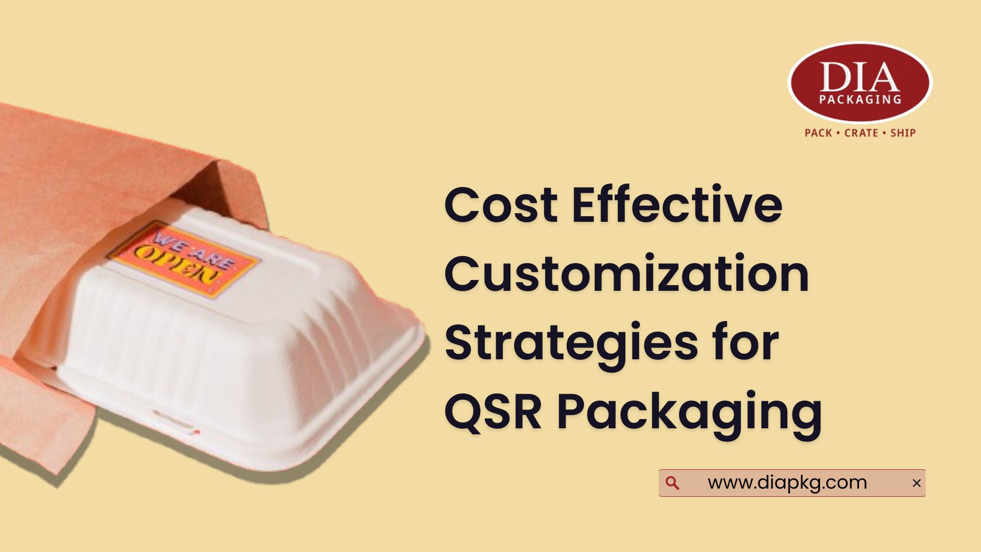 Customization Strategies for QSR Packaging