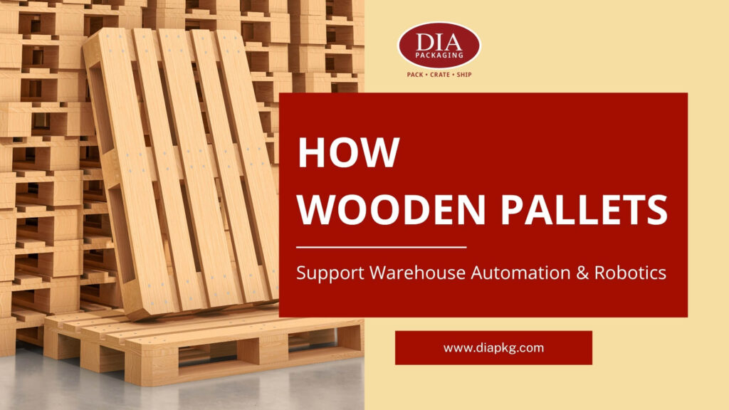 Wooden Pallets Support for Warehouse Automation & Robotics
