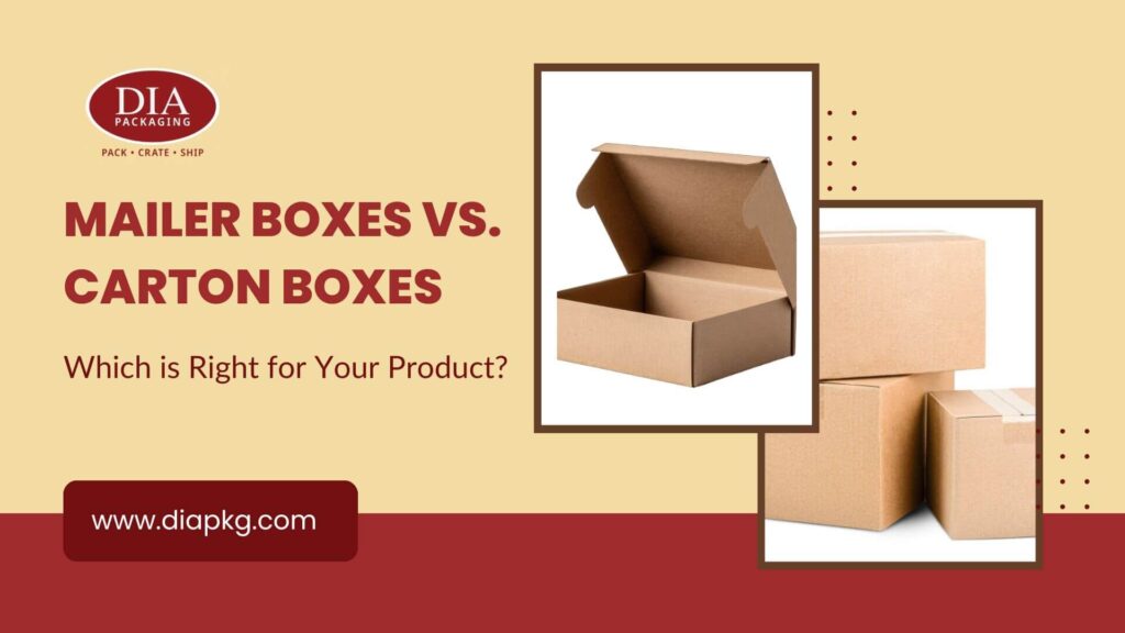 Mailer Boxes vs. Carton Boxes