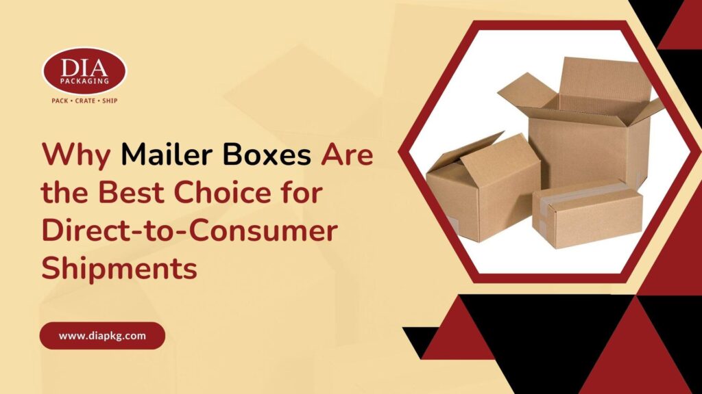 Mailer boxes for d2c shipments