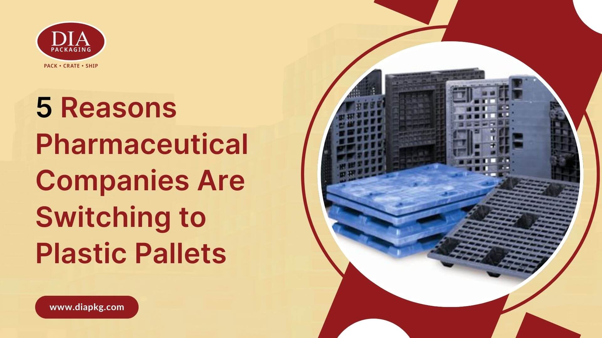 Plastic Pallets for Pharmaceutical Companies