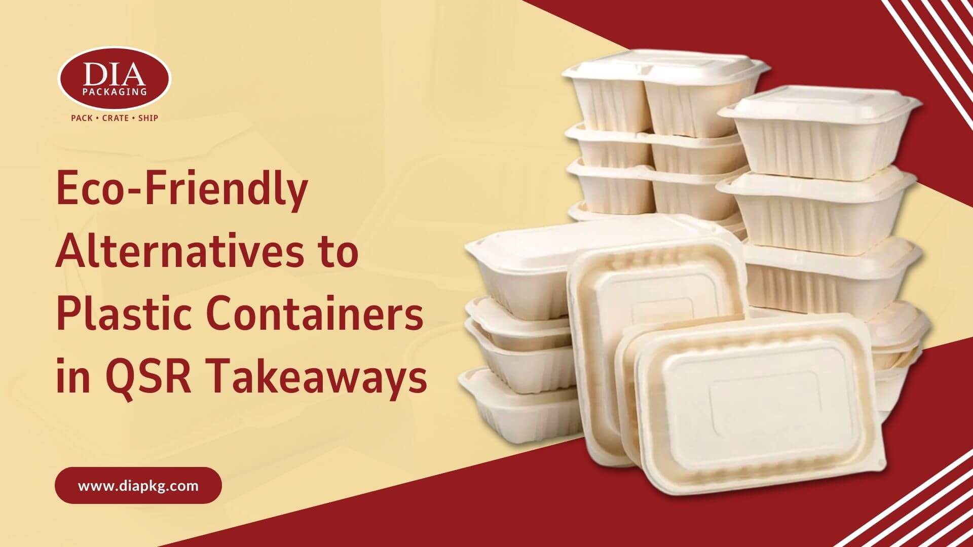 Alternatives to Plastic Containers in QSR Takeaways