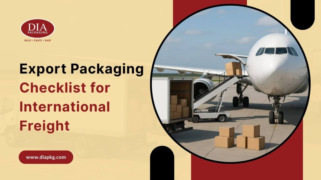 Export Packaging Checklist for International Freight