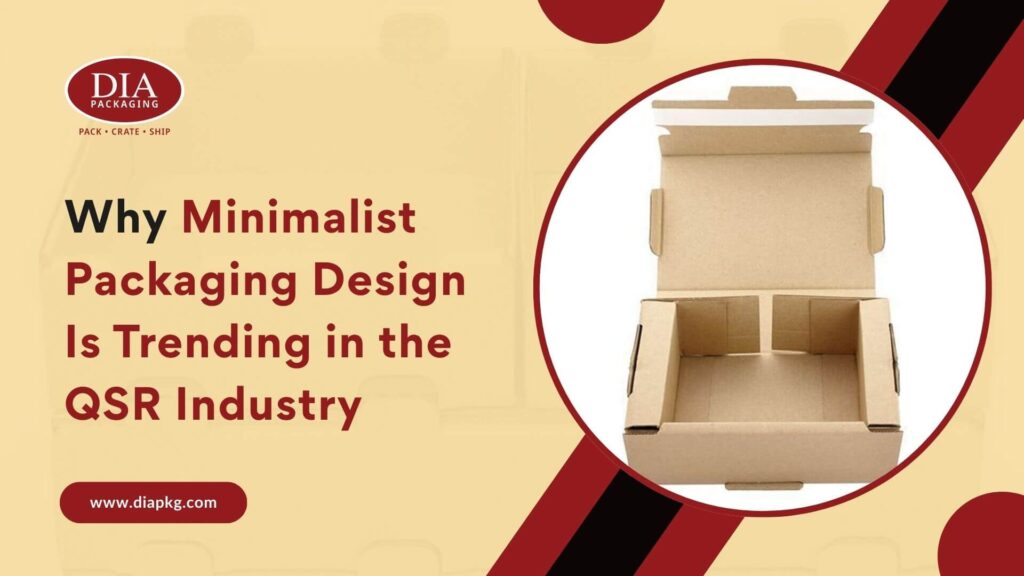 minimalist packaging in qsr industries