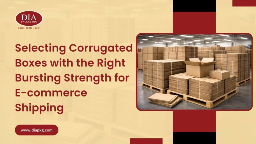 Selecting Corrugated Boxes with the Right Bursting Strength for E-commerce Shipping