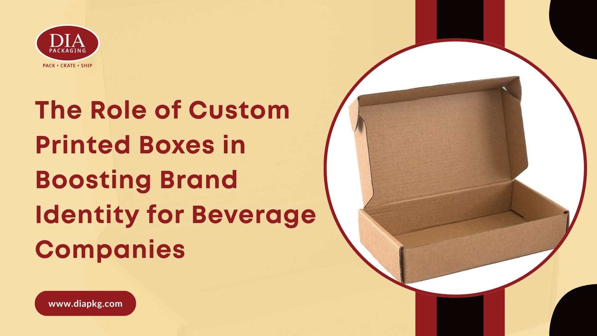 The Role of Custom Printed Boxes in Boosting Brand Identity for Beverage Companies