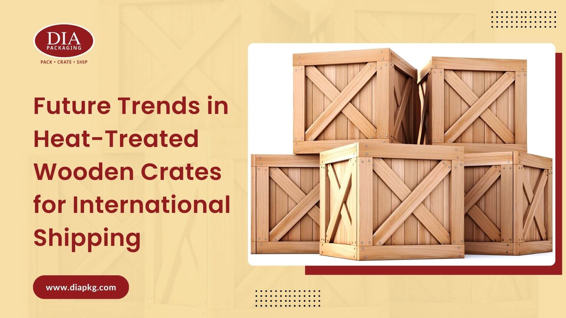 Trends in Heat-Treated Wooden Crates for International Shipping