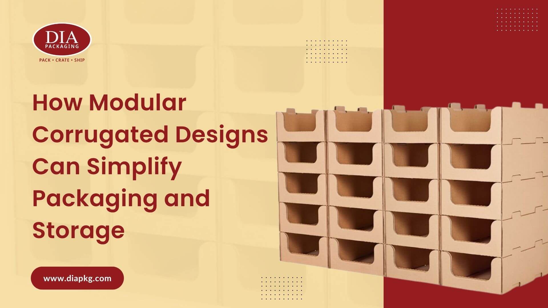 How Modular Corrugated Designs Can Simplify Packaging and Storage
