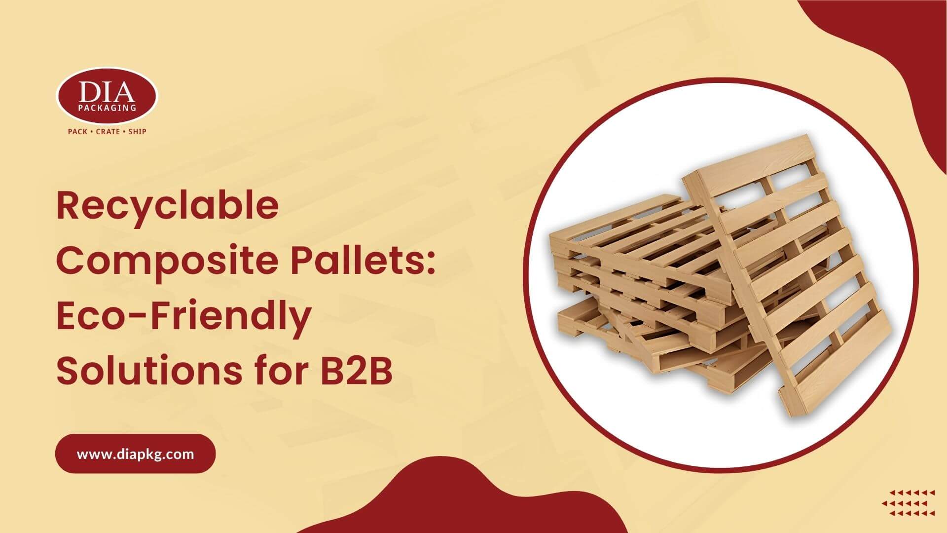 recyclable composite pallets