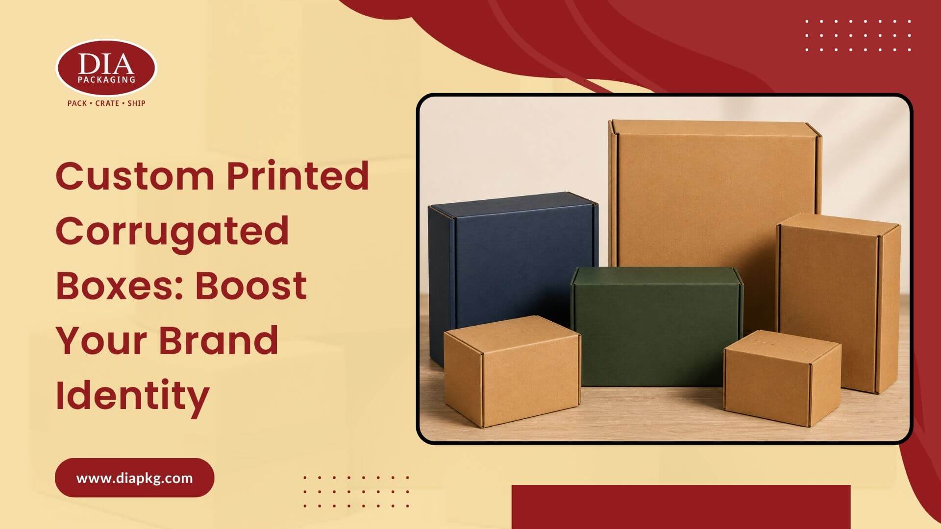 Affordable custom printed corrugated box manufacturers