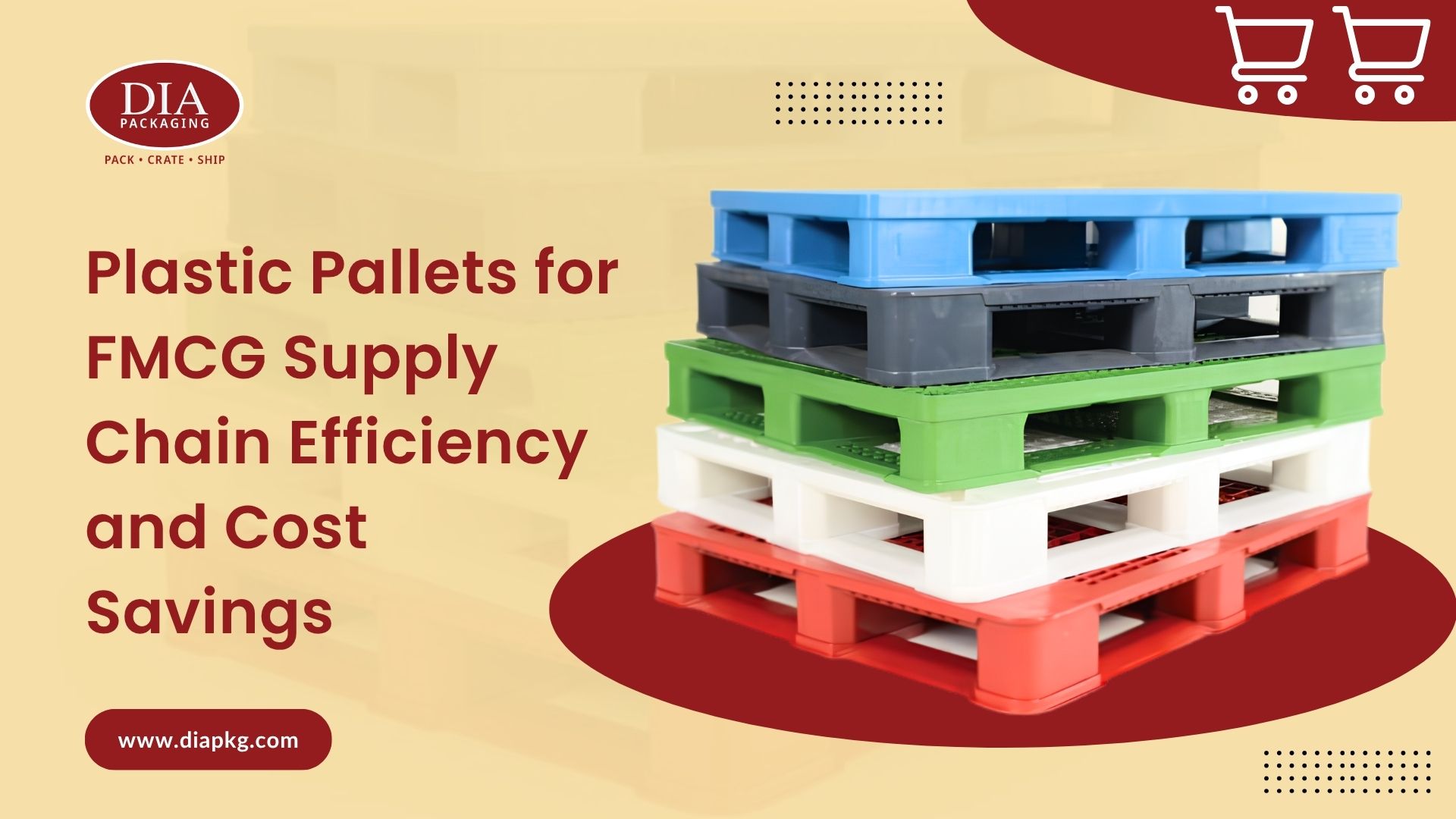 Plastic Pallets for FMCG