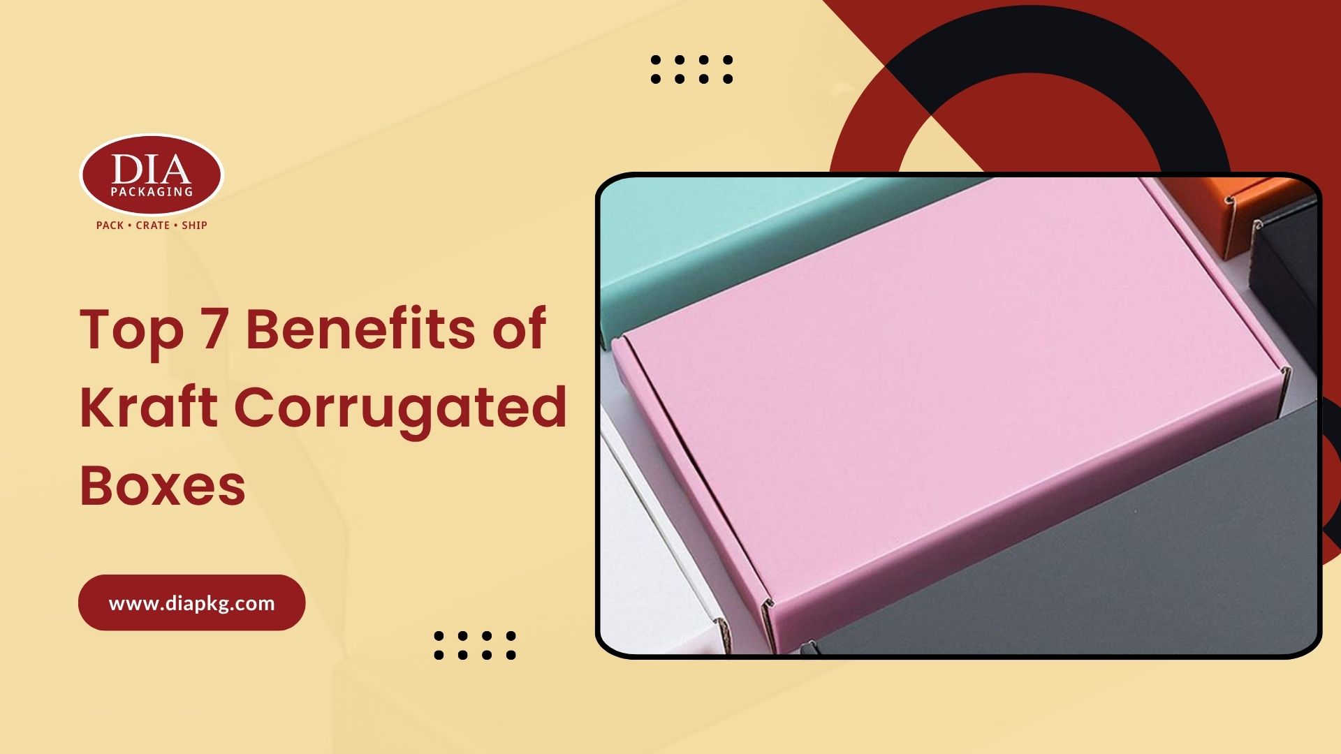 Top 7 Benefits of Kraft Corrugated Boxes for Shipping